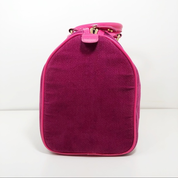 Victoria Secret Pink Zipper Heart Bag Makeup - Picture 2 of 8